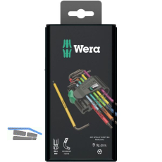 WERA Stiftschl�ssel-Satz 967/9 Torx� TX BO 1 SB lang Multicolour 9-teilig