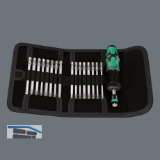 WERA Drehmoment-Schraubendreher KK 60 Torque 1,2-3,0 Nm 17-teilig