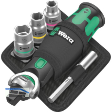 WERA Zyklop Pocket Set 2 Steckschl�ssel-Satz 3/8" 8009 18-teilig