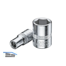 GEDORE Steckschl�ssel-Einsatz 20 DIN3124 1/4"vierkant 4.0 mm sechskant