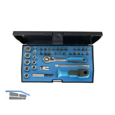 GEDORE Steckschl�ssel-Satz D20KMU 1/4"vierkant mit Umschaltknarre 37-teilig