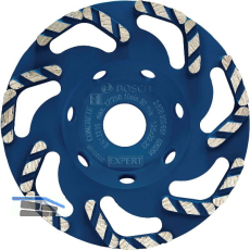BOSCH Diamant Trockenschleifteller Expert � 125 mm f�r Beton