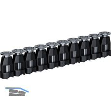 BOSCH Nagelstreifen NM 3 x 13 mm verzinkt Kunststoffgebunden f�r Stahl