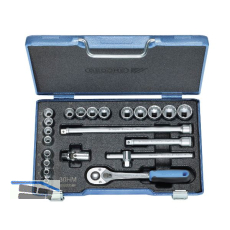 GEDORE Steckschl�ssel-Satz D30HMU-10 3/8"vierkant mit Umschaltknarre 22-teilig