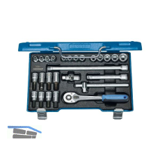 GEDORE Steckschl�ssel-Satz 30IMU-10 3/8"vierkant mit Umschaltknarre 26-teilig