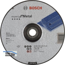BOSCH Trennscheibe gekr�pft 230 x 2.5 mm Metall