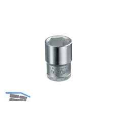GEDORE Steckschl�ssel-Einsatz 19 DIN3124 1/2"vierkant 20.0 mm sechskant