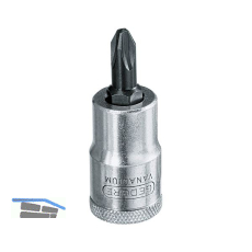 GEDORE Schraubendreher-Einsatz IKS19 DIN3120 1/2"vierkant PH4