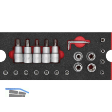 WGB Moflex Modul S Steckschl�ssel-Garnitur TX 6320 23-teilig