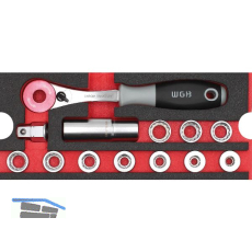 WGB Moflex Modul S Go-Through-Steckschl�sselgarnitur 6370 13-teilig