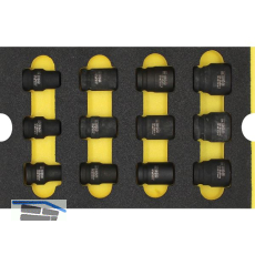 WGB Moflex Modul M Kraft-Eins�tze, 6-kant 6130 12-teilig