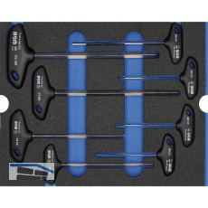WGB Moflex Modul L Sechskant-Stiftschl�ssel mit Quergriff 6390 8-teilig
