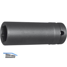 WGB Kraftsteckschl�ssel 3316 lang DIN3129 1/2"vierkant 22 mm sechskant