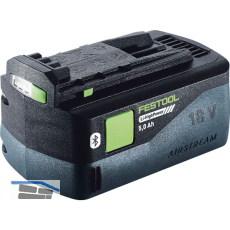 FESTOOL Akku / Ersatzakku BP 18 Li 5,0 HP-ASI 18 Volt / 5,0 Ah Bluetooth Li-Ion