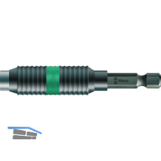WERA Universalhalter Rapidaptor BiTorsion 897/4R mit Magnet 1/4"sechskant 75mm