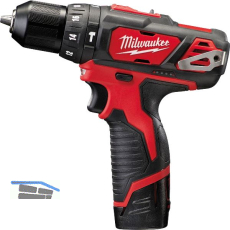 MILWAUKEE Akku-Schlagbohrschrauber M12 BPD-202C 12 Volt / 2,0 Ah (IEC) Li-Ion