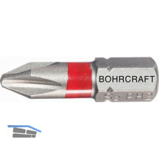 BOHRCRAFT Bit-Einsatz mit Farbring 1/4"sechskant PH 3 L�nge 25 mm