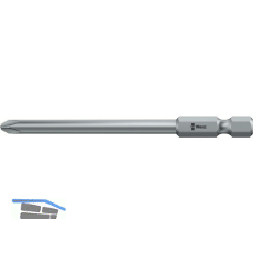 WERA Bit-Einsatz 851/4Z extra lang 1/4"sechskant PH 2/ 89 mm Phillips