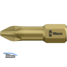 WERA Bit-Einsatz 855/1TH 1/4"sechskant PZ 2/25 mm Pozidriv