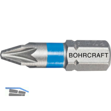 BOHRCRAFT Bit-Einsatz mit Farbring 1/4"sechskant PZ 1 L�nge 25 mm