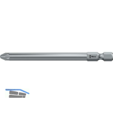 WERA Bit-Einsatz 855/4Z extra lang 1/4"sechskant PZ 1/ 89 mm Pozidriv