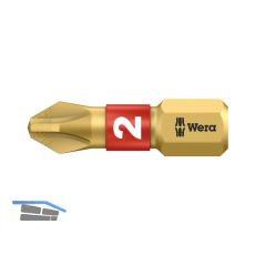 WERA Diamant-Bit-Einsatz 851/1BDC 1/4"sechskant PH 2/25 mm Phillips