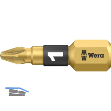 WERA Diamant-Bit-Einsatz 855/1BDC 1/4"sechskant PZ 1/25 mm Pozidriv