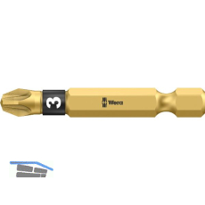 WERA Diamant-Bit-Einsatz 855/4BDC lang 1/4"sechskant PZ 3/50 mm Pozidriv