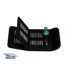 WERA Bit Satz Kraftform Kompakt 62 in Tasche 33-teilig