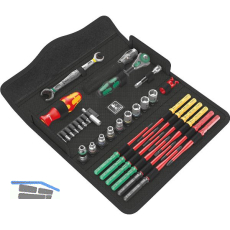 WERA Bit Satz Kraftform Kompakt W1 Wartung 35-teilig