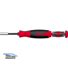 WIHA Bit-Magazinhalter LiftUp 25 Schlitz/Pozidrive/Phillips/Torx�L=25mm 12-tlg