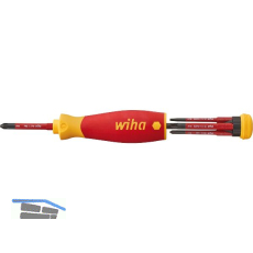 WIHA Bit-Magazinhalter PocketMax� slimBit Schlitz/Phillips/Pozidriv Xeno 5-tlg.