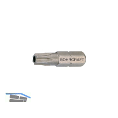 BOHRCRAFT Bit-Einsatz Code 6150 1/4"sechskant TX 20/25 mm Torx� mit Bohrung