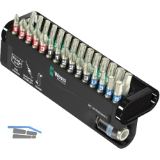 WERA Bit-Check 30 Stainless 1 Edelstahl PHillips/Pozidriv/Torx�/6-kant 30-teilig