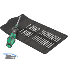 WERA Bit-Satz Kraftform Kompakt Turbo 1 18-teilig