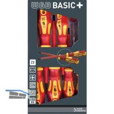 WGB VDE-Schraubendreher-Satz Schlitz/Phillips+Spannungspr�fer 7-teilig