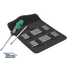 WERA Kombiklingen-Satz Vario 88/1 in G�rtelfalttasche 11-teilig