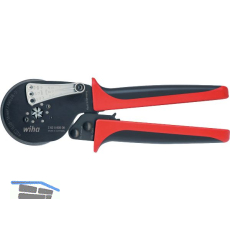 WIHA Crimpzange 41246 Crimpbereich 0,08-16 mm� AWG 28-5 L�nge 210 mm