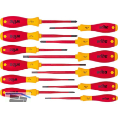 WIHA Schraubendreher Set SoftFinish VDE Schlitz/Phillips/PZ/Torx�12-tlg.