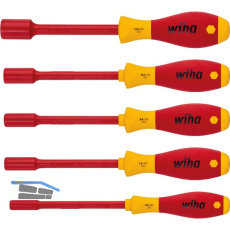 WIHA E-Schraubendreher Set SoftFinisch VDE Au�ensechskant 5-tlg
