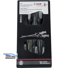 WGB Schraubendreher-Satz Schlitz/Phillips 6-teilig
