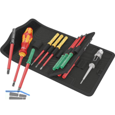 WERA VDE-Wechselklingen-Satz KK 16 Universal 1 PH/PZ/PZS/Torx�/Schlitz 16-teilig