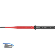 WERA VDE-Wechselklinge KK 65iS PZ/S 1/157 mm Pozidriv/Schlitz