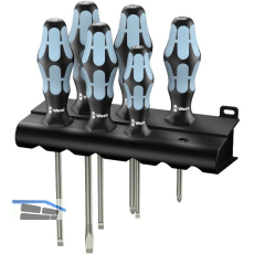 WERA Schraubendreher-Satz Edelstahl 3334/6 Schlitz/ Phillips 6-teilig