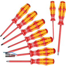 WERA Schraubendreher-Satz Kraftform Plus 160i/162i/167i/9 VDE 9-teilig