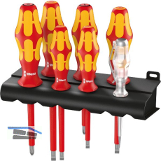 WERA Schraubendreher-Satz Kraftform Plus 160i/165i/7 VDE 7-teilig