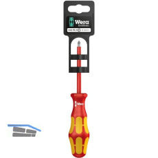 WERA VDE-Schraubendreher 165 i PZ/S SB 2/100 mm Pozidriv/Schlitz