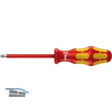 WERA VDE-Schraubendreher 165 i PZ/S 1/80 mm Pozidriv/Schlitz