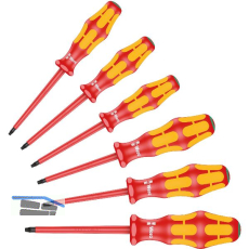 WERA Schraubendreher-Satz Kraftform Plus 167 i/6 VDE Torx� 6-teilig