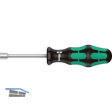 WERA Schraubendreher 395 HO 10,0 x 90 mm au�ensechskant